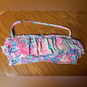 Lilly Pulitzer Ruffled Swim Top Size 12